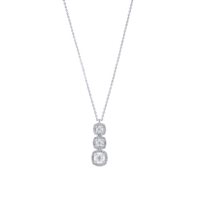 Collier Bliss Femme in Or blanc 20111537